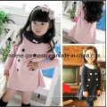 Lovely Warm Wool Fabric Coat for Kids Girl